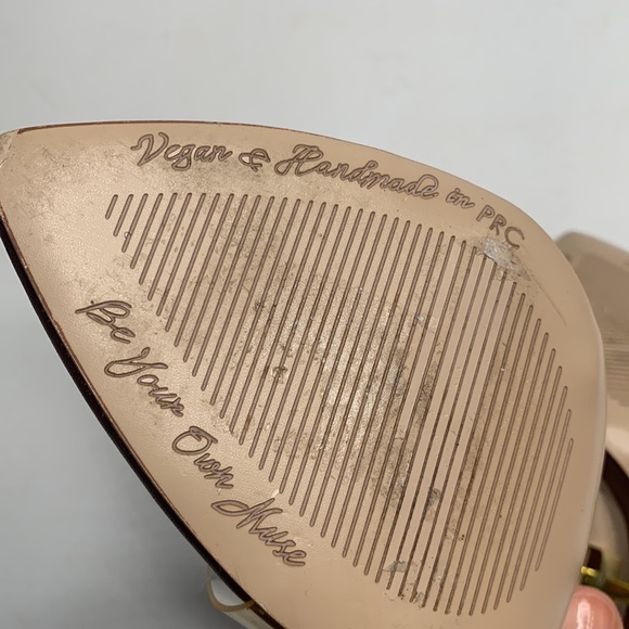 Femme Los Angeles Azucar Translucent Slippers Heels Stilettos S-013 Sz 9 - Picture 10 of 11